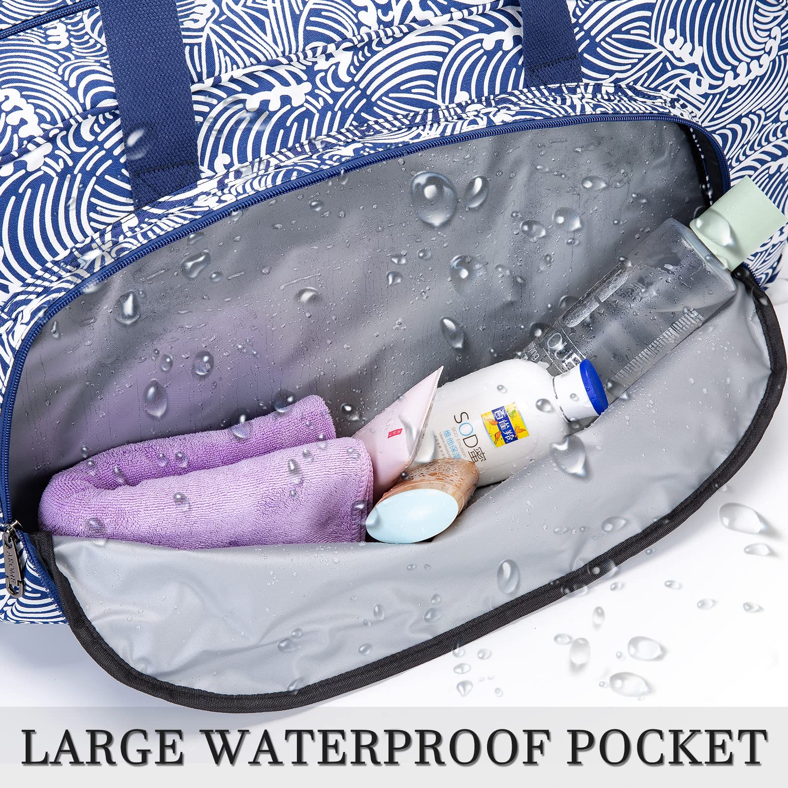 AROME Bolsa para Esterilla de Yoga para Mujeres y Hombres, Bolsa de Lona Grande para Yoga de 0.25 Pulgadas, 0.3 Pulgadas, 1 cm y 0.5 Pulgadas, Extra Gruesa, para Ejercicio, Gimnasio, Bolsa de