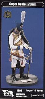 Verlinden VER1603 120mm Figure - Trumpeter 5th Hussars [Model Building KIT]