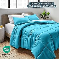 Vista 166 de Bare Home Comforter Set - King/California King Size - Ultra-Soft - Goose Down Alternative - Premium 1800 Series - All Season Warmth