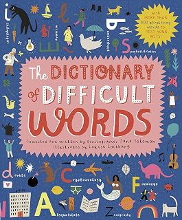 Dictionary of Difficult Words by Jane Solomon: 400+ Challenging Vocabulary Words with Pronunciation Guide for Kids & Adults