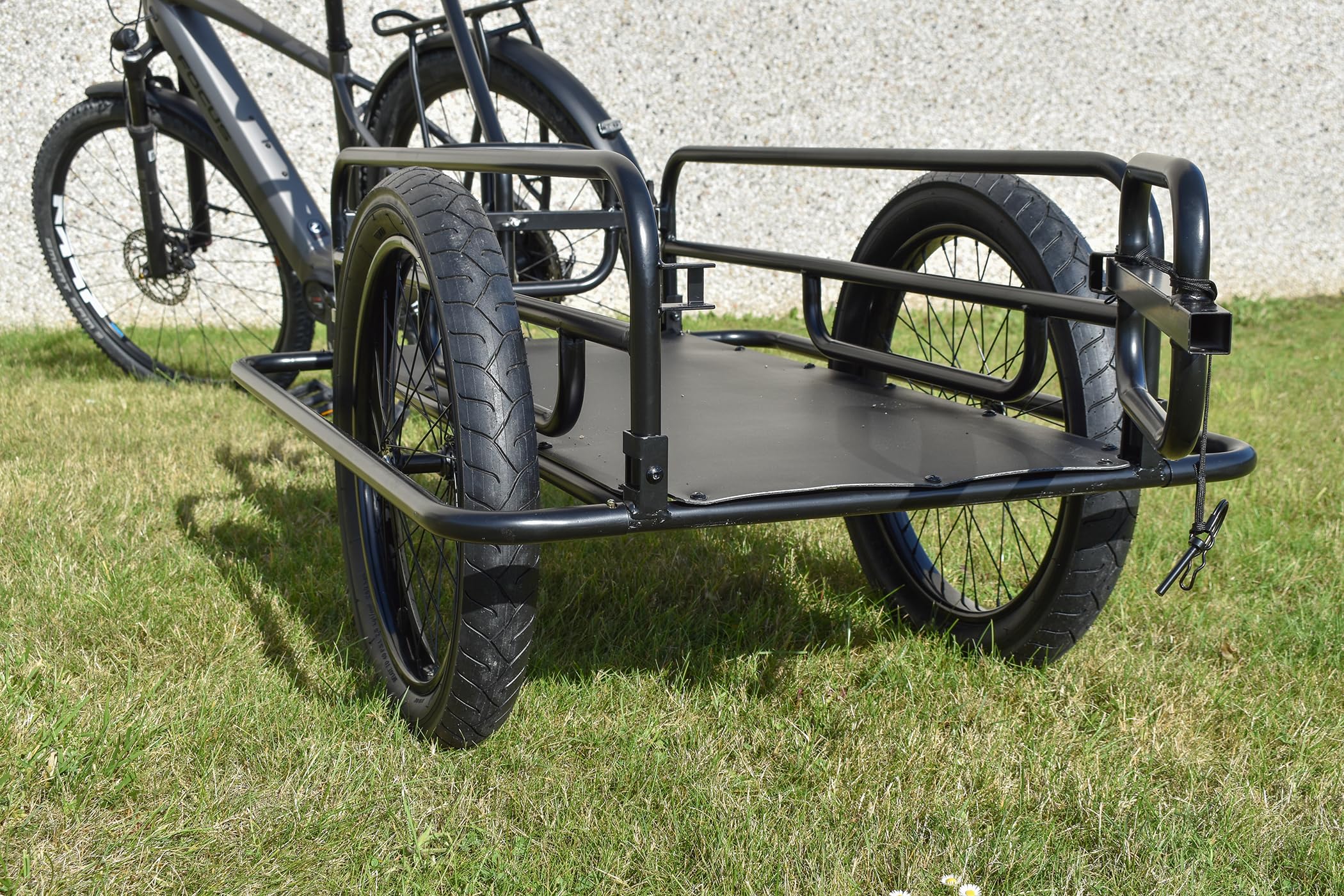 Remorque Pliable pour Vélo Attelage sur Tige de Selle