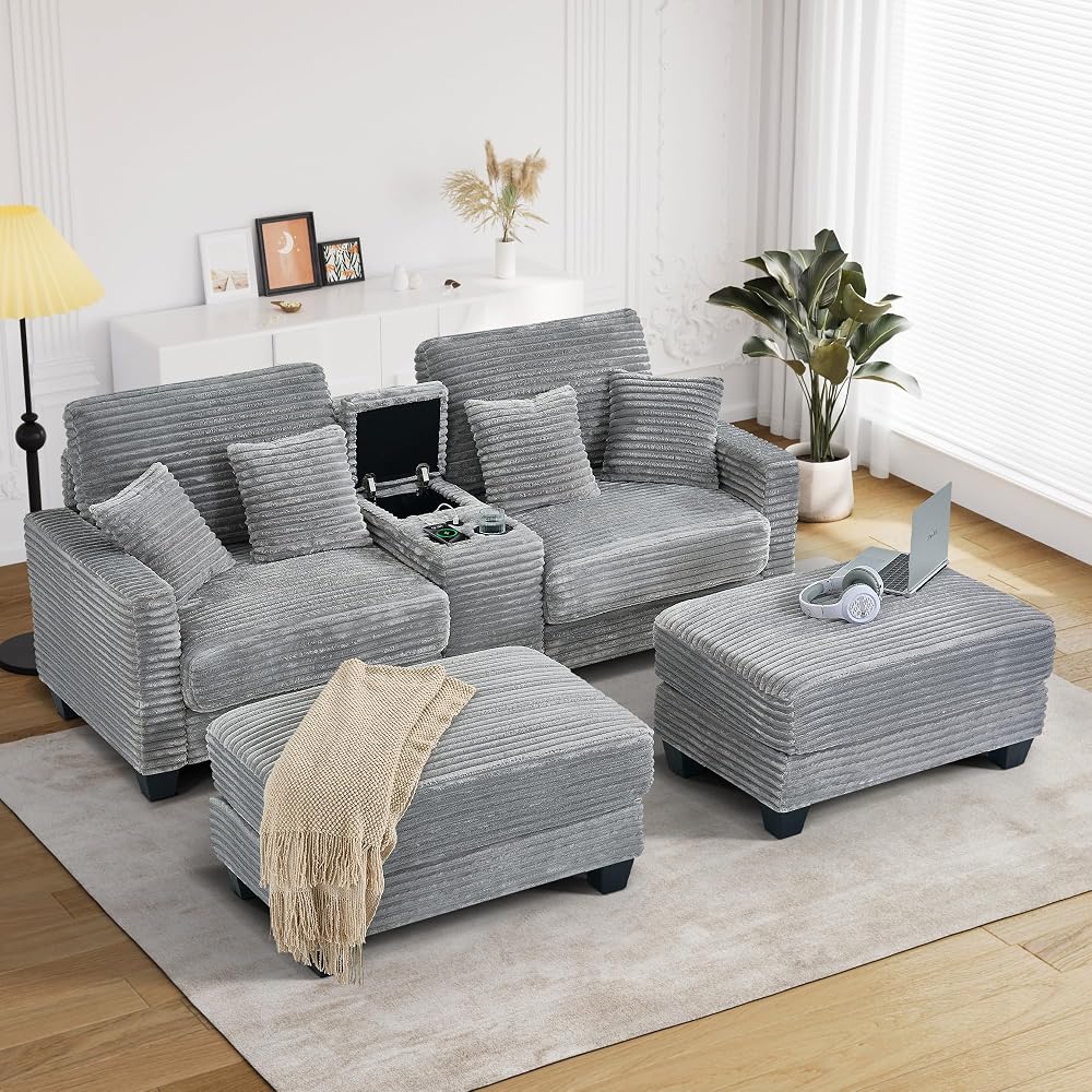 $21/mo - Finance Oversized Chaise Lounge Chair Indoor with Storage ...