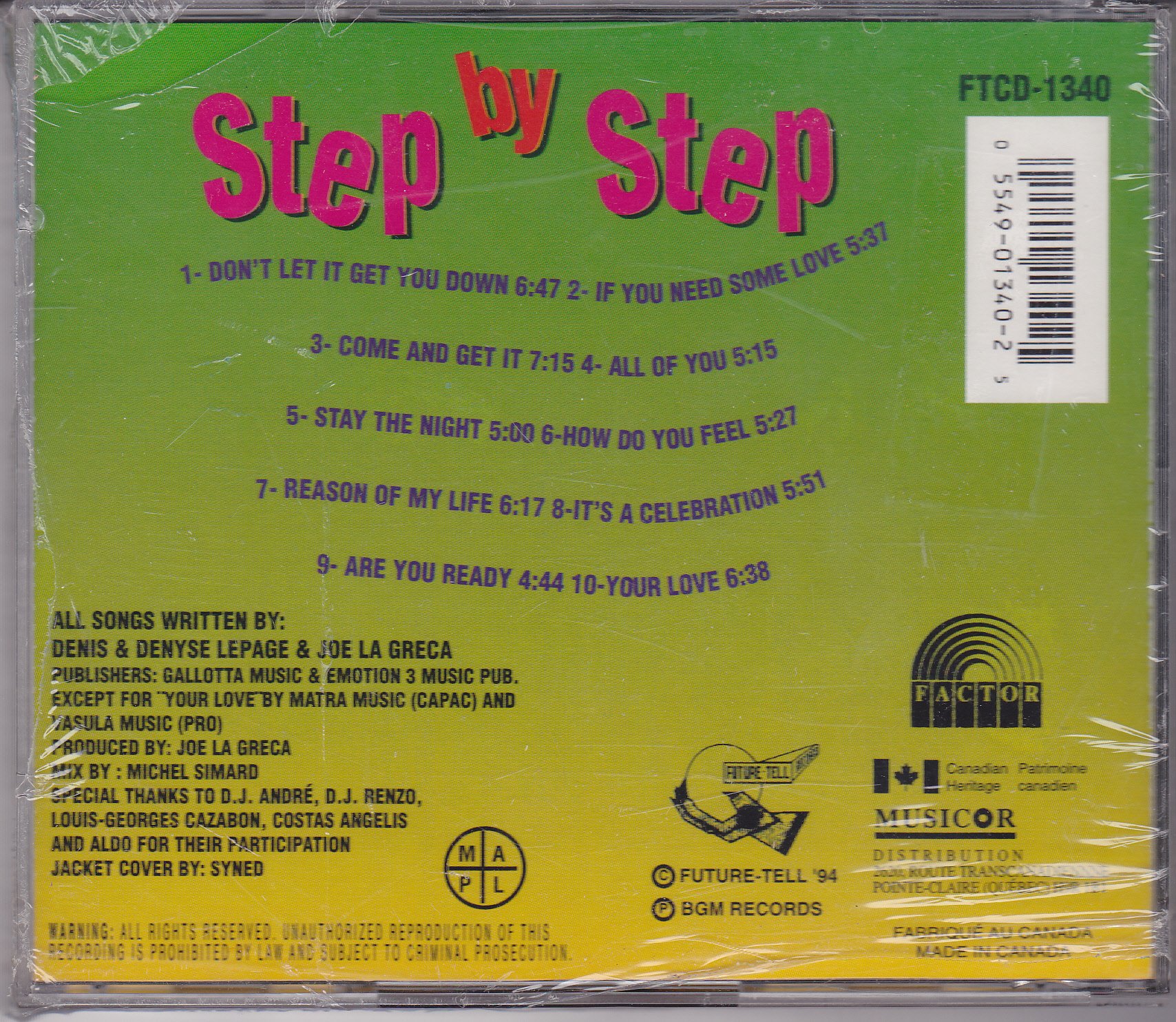 Reason of My Life [Audio CD] Step by Step
