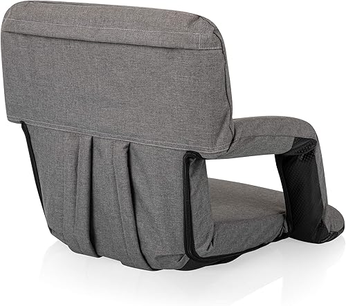Miniatura 9 de ONIVA de Picnic Time, Ventura - Silla reclinable portátil para estadio y grada, gris jaspeado, 38 x 20 x 4 (618-00-105-000-0)