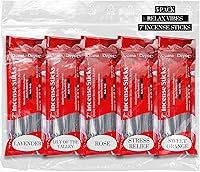 Vista 20 de Aroma Depot 5 varillas de incienso más populares de 7 pulgadas, juego variado de 500 unidades, 7 pulgadas de largo, 5 paquetes de 85 a 100 varillas