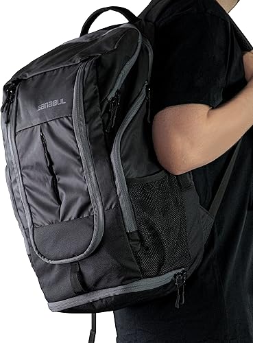 Miniatura 3 de Sanabul Combat Gear Pack - Mochila deportiva para gimnasio, con varios compartimentos, Jiu Jitsu y bolsa de boxeo, color negro y gris