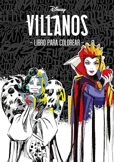 Villanos. Libro para colorear (Disney. Otras propiedades)
