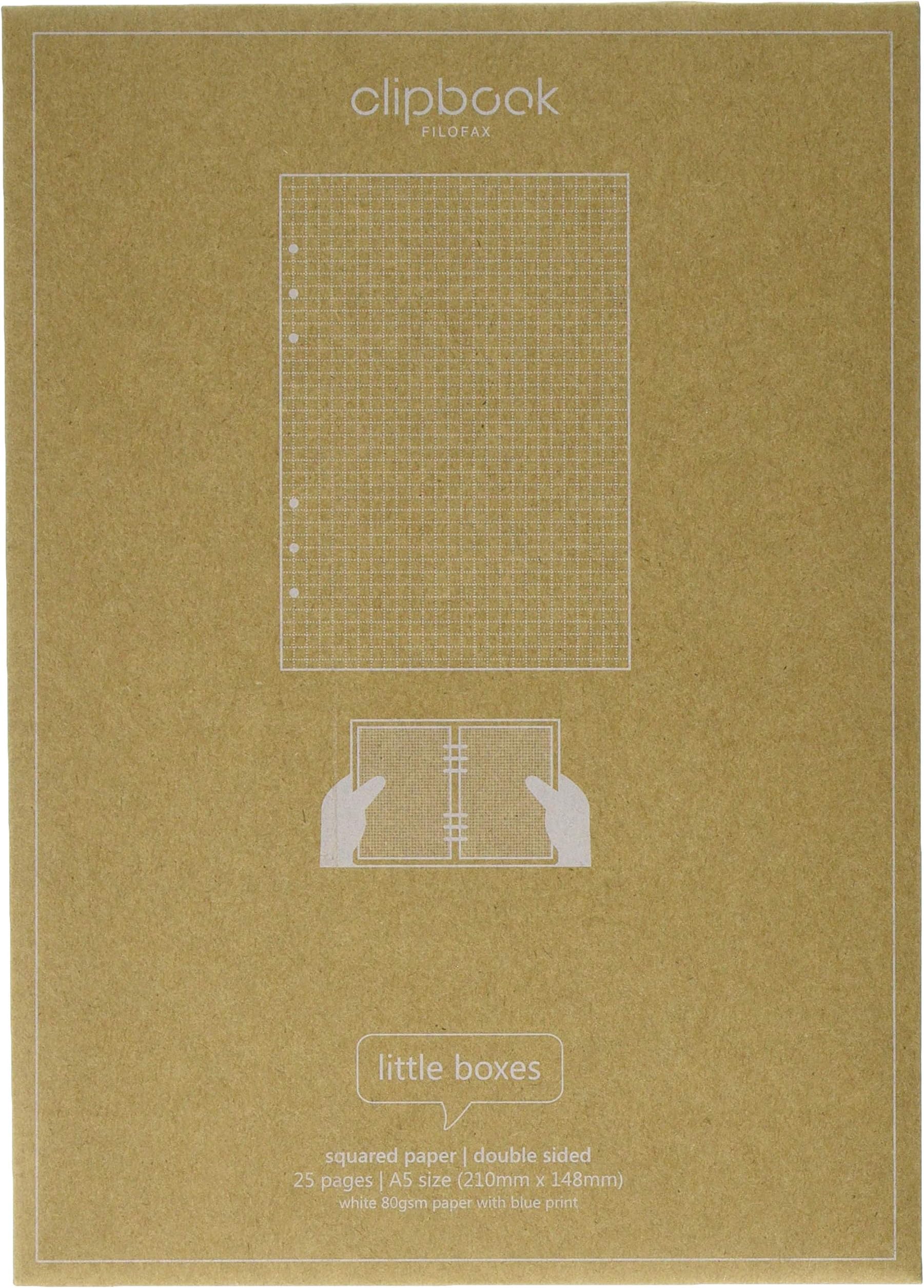Clipbook A5 Squared Notepaper