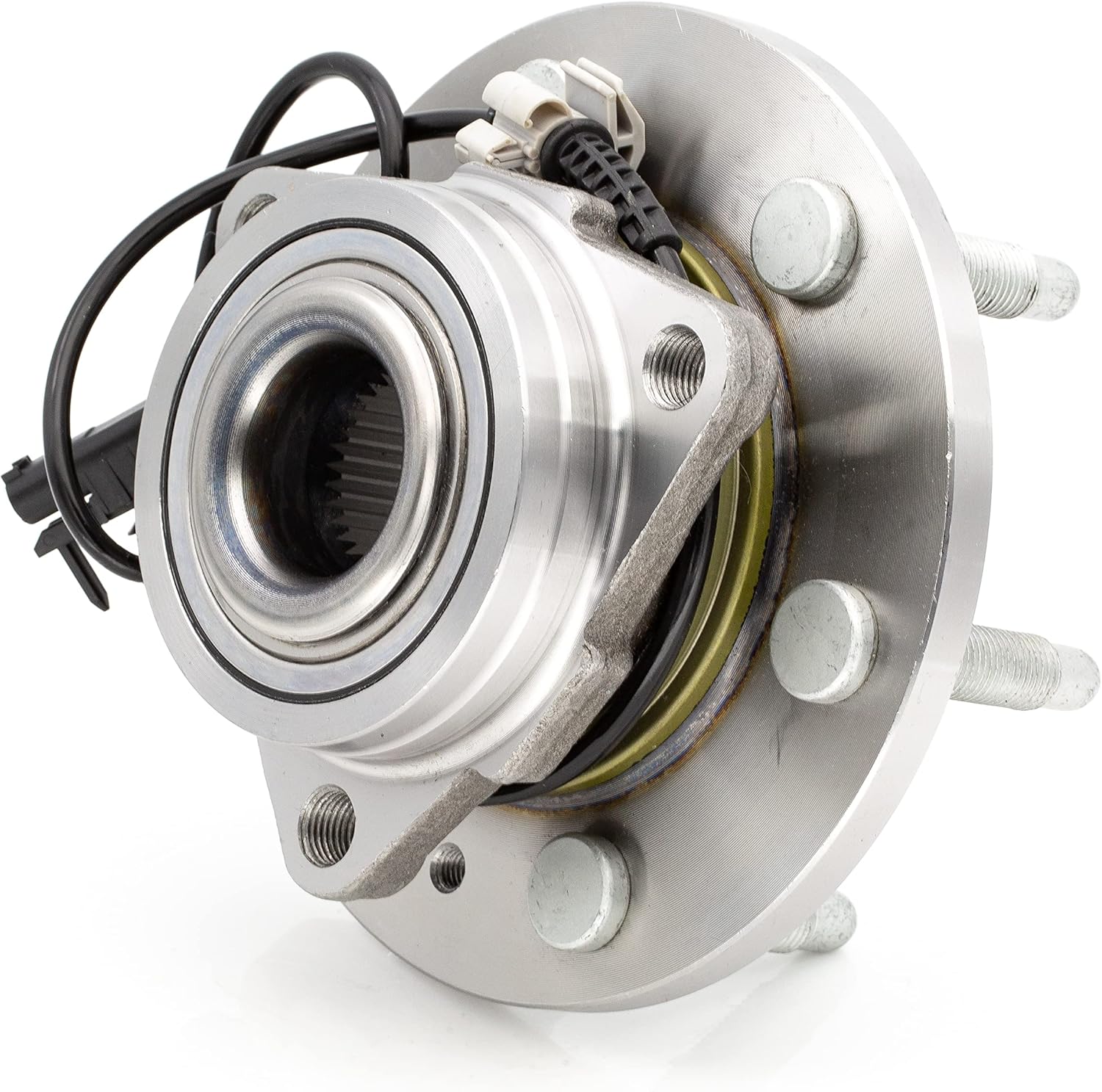 515096 Front Wheel Bearing Hub Assembly Replacement AWD/4WD for Chevy Tahoe, Avalanche, Silverado Suburban 1500, Cadillac Escalade ESV EXT, GMC Yukon XL Sierra 1500, 6 Lugs W/ABS(2 Pack)