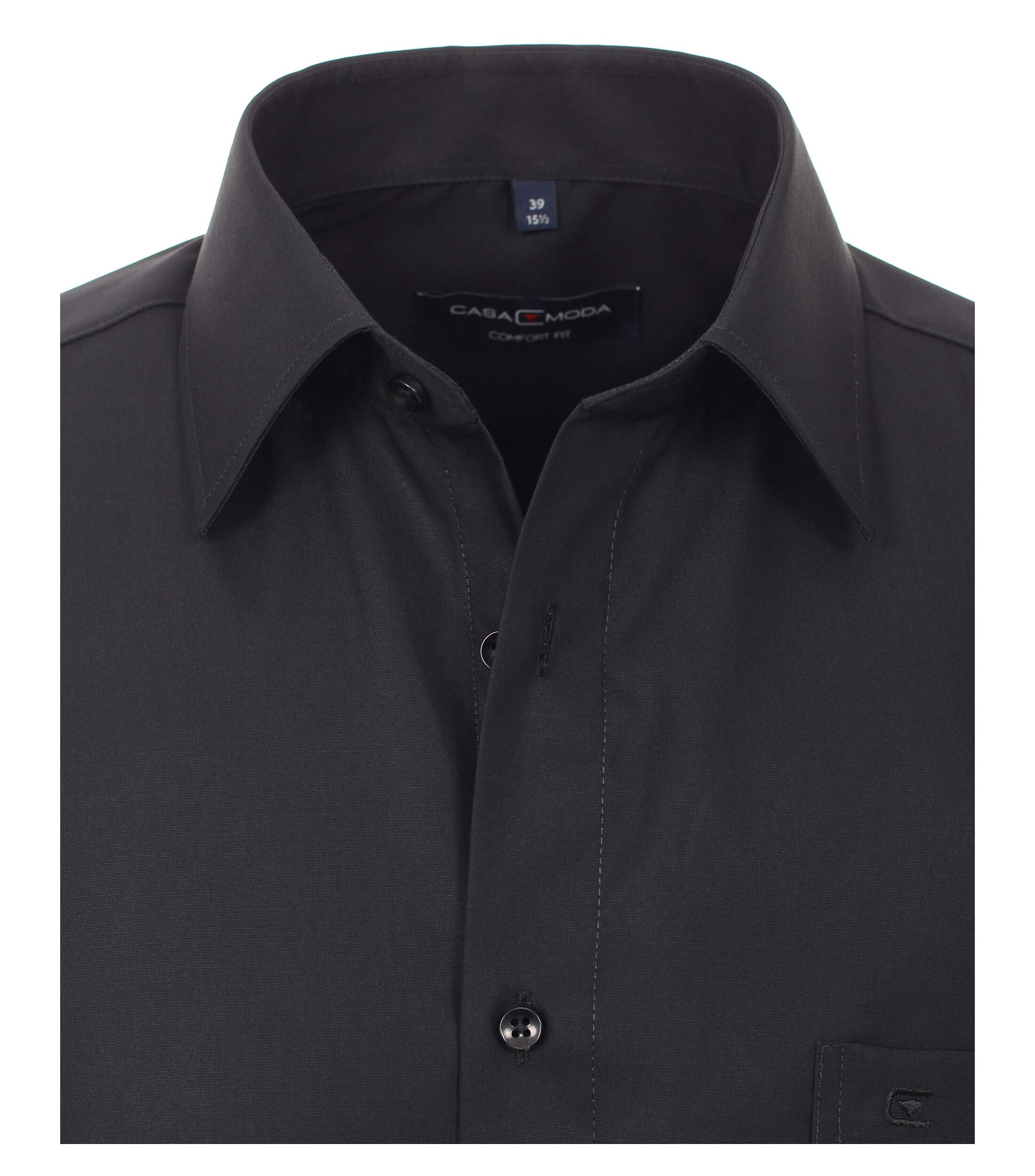 CASAMODA Herren Popeline Hemd uninah 006050 Comfort Fit