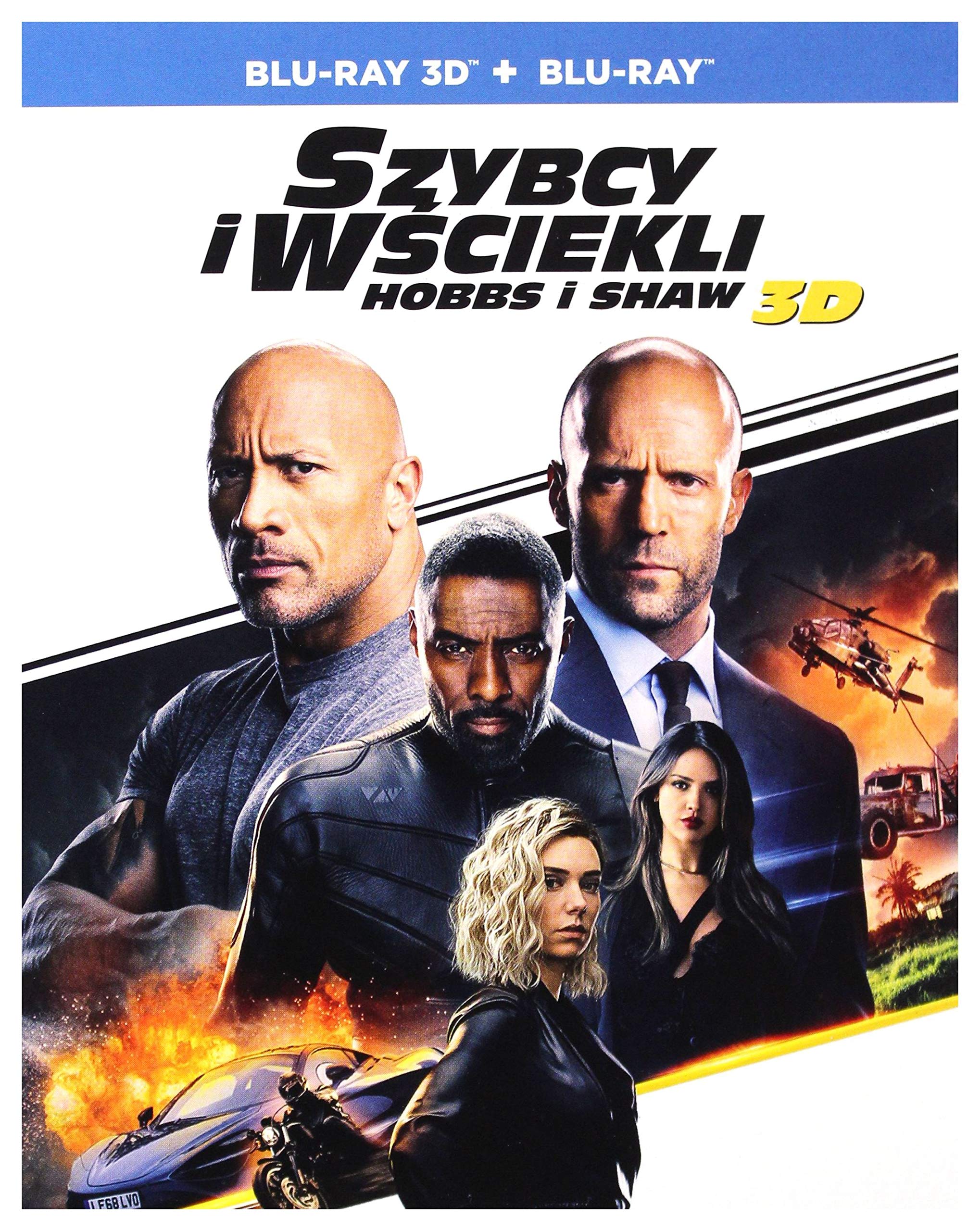 Fast & Furious Presents: Hobbs & Shaw [Blu-Ray]+[Blu-Ray 3D] [Region Free] (English audio. English subtitles)