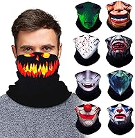 Vista 1 de SoJourner Bags Neck Gaiter Face Mask Bandana (9 Pack) - Neck Gators Face Coverings for Men & Women I Neck Gator Masks