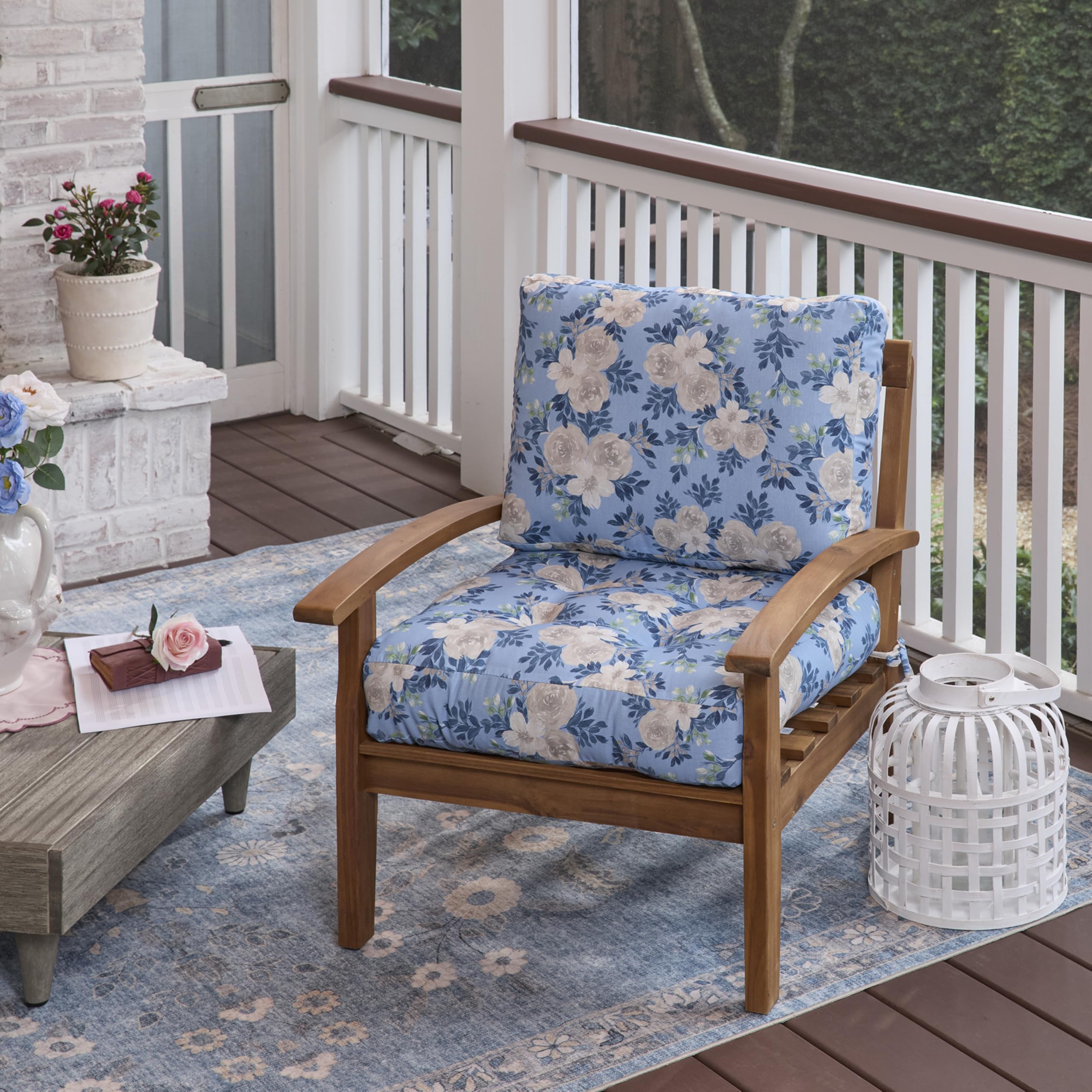 Amazon.com : Arden Plush Modern Tufted Polyfill Deep Seat Cushion
