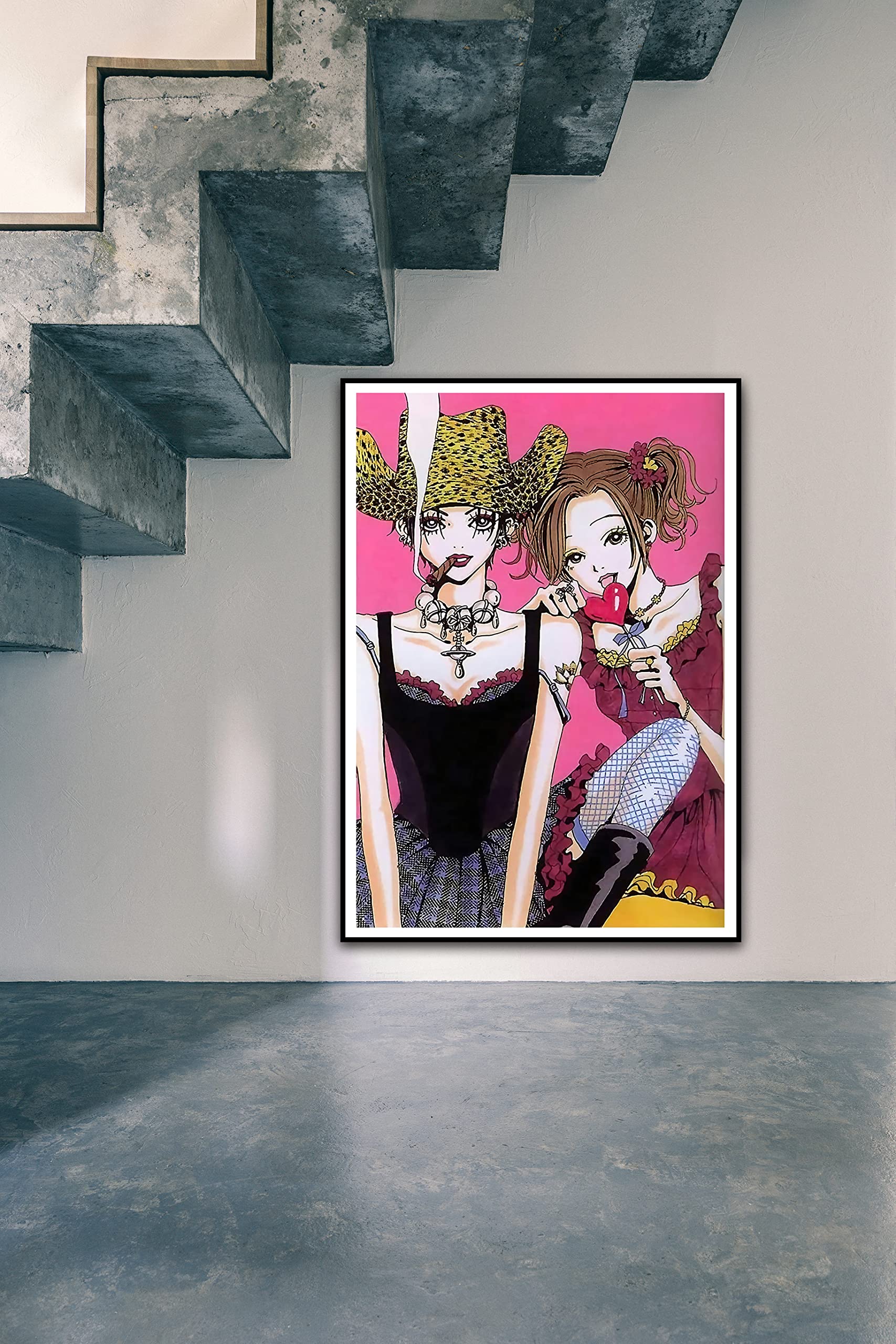 絵画 nana Eflormes Nana Poster Oosaki Nana Japan Manga Personality Anime
