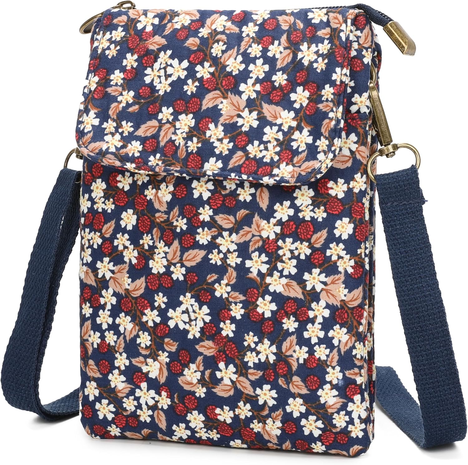Floral Dark Blue