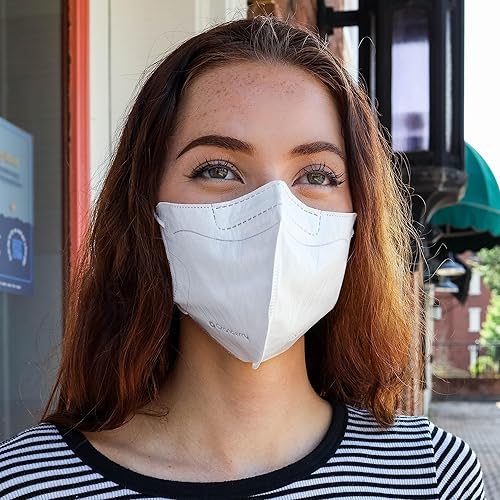 Miniatura 3 de Cranberry 360 - Mascarilla para las orejas, nivel 3, color plateado (paquete de 40)