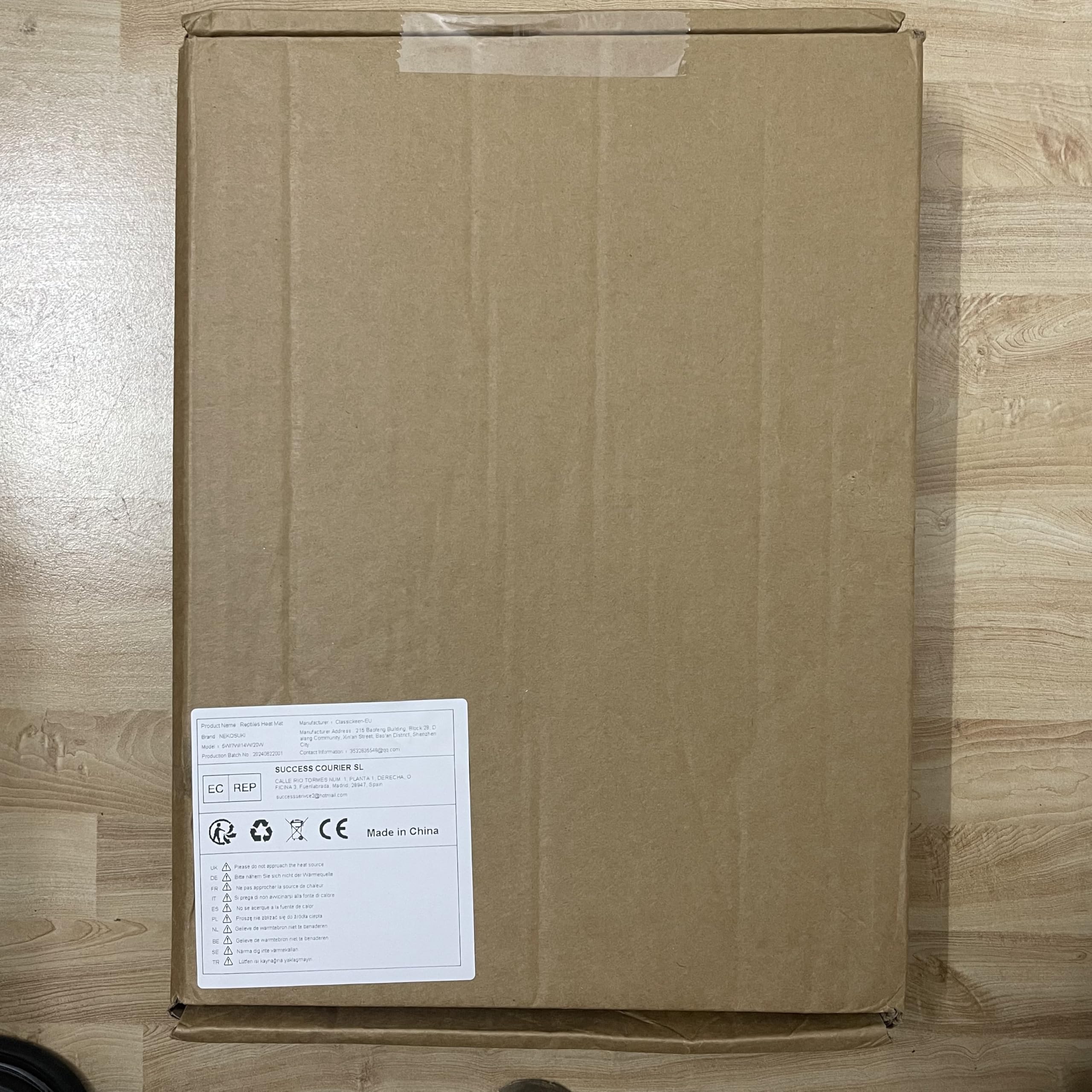 Tappetino Riscaldante Per Rettili 2PCS 7W - 11x5.9 Pollici, Con Termostato, Per Terrario - Foto 6