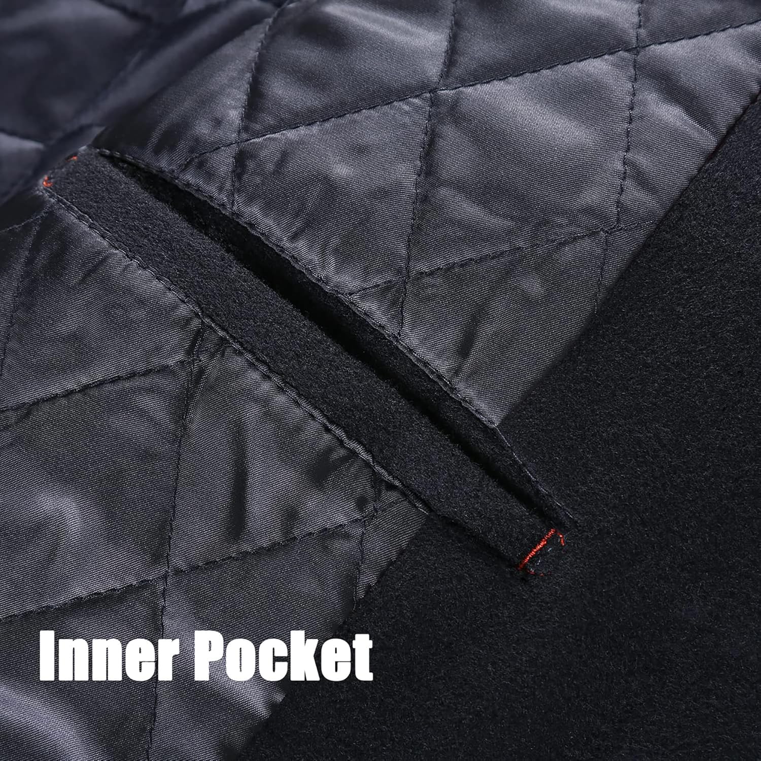 APTRO Men's Luxury Full Length Trench Coat Long Wool Overcoat Winter Windbreaker - Image 6