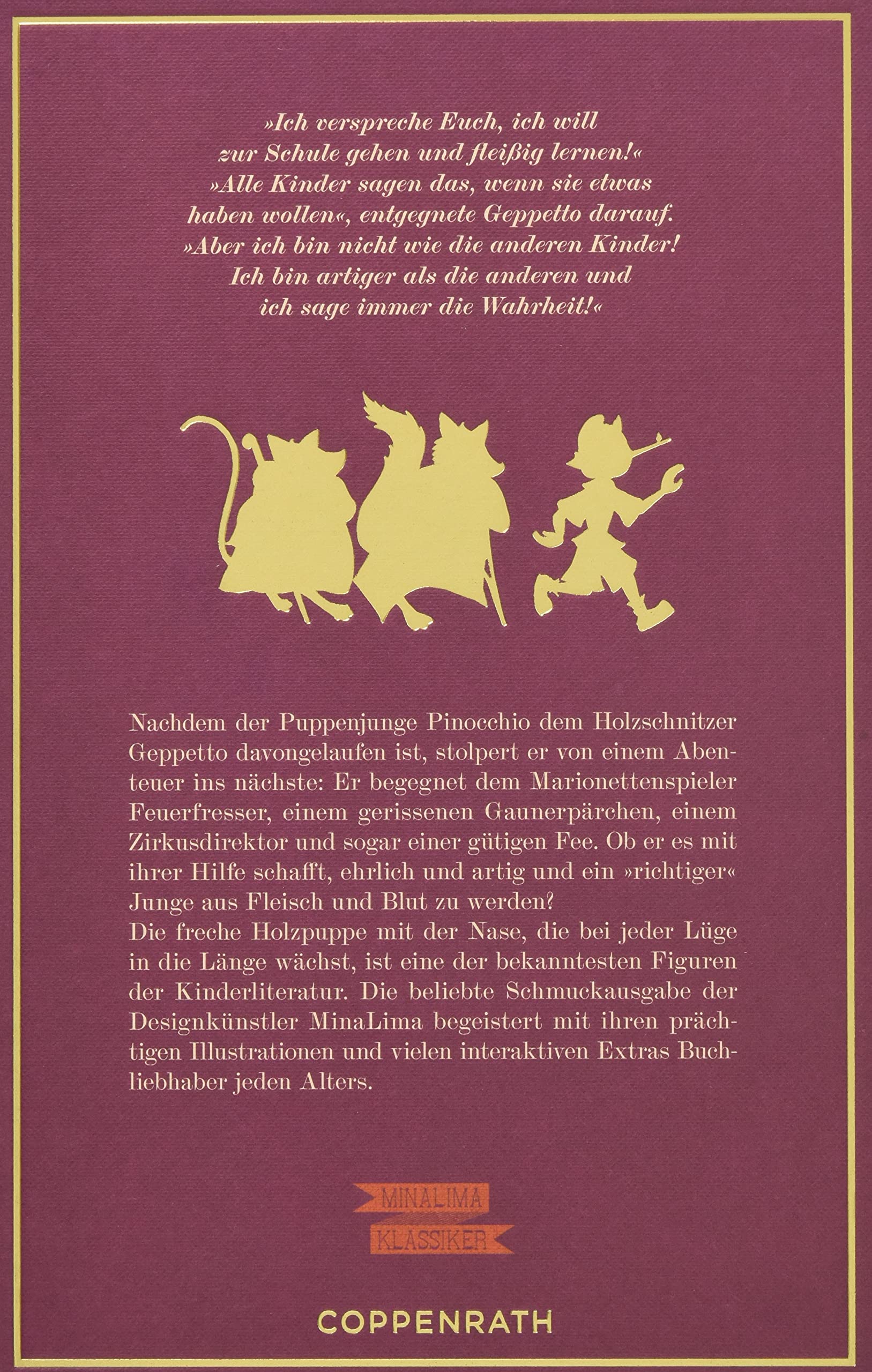 Die Abenteuer des Pinocchio (Klassiker MinaLima)