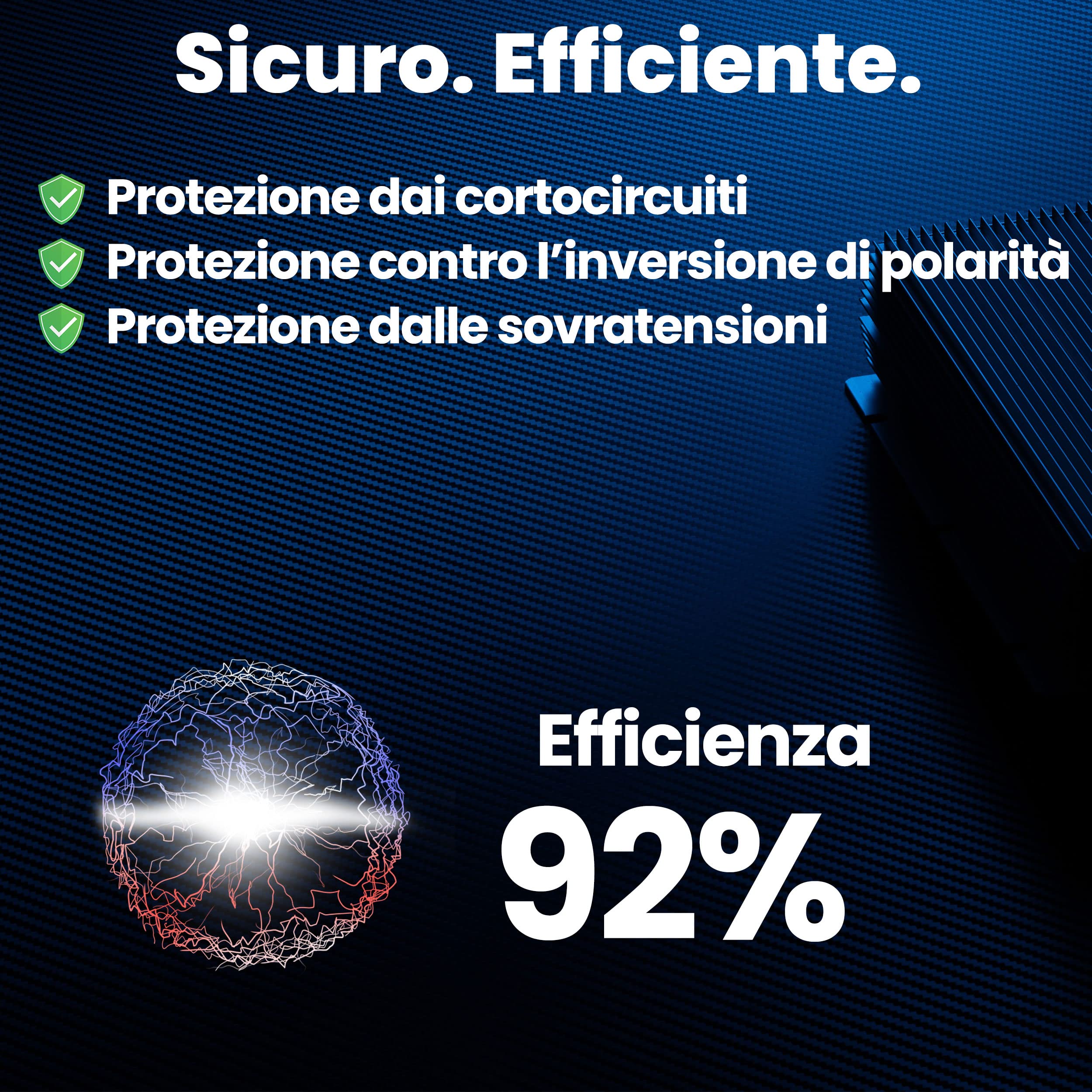 Convertitore di tensione DC-DC 9V-22V a 24V 10A 240W Step-up Boost per camion