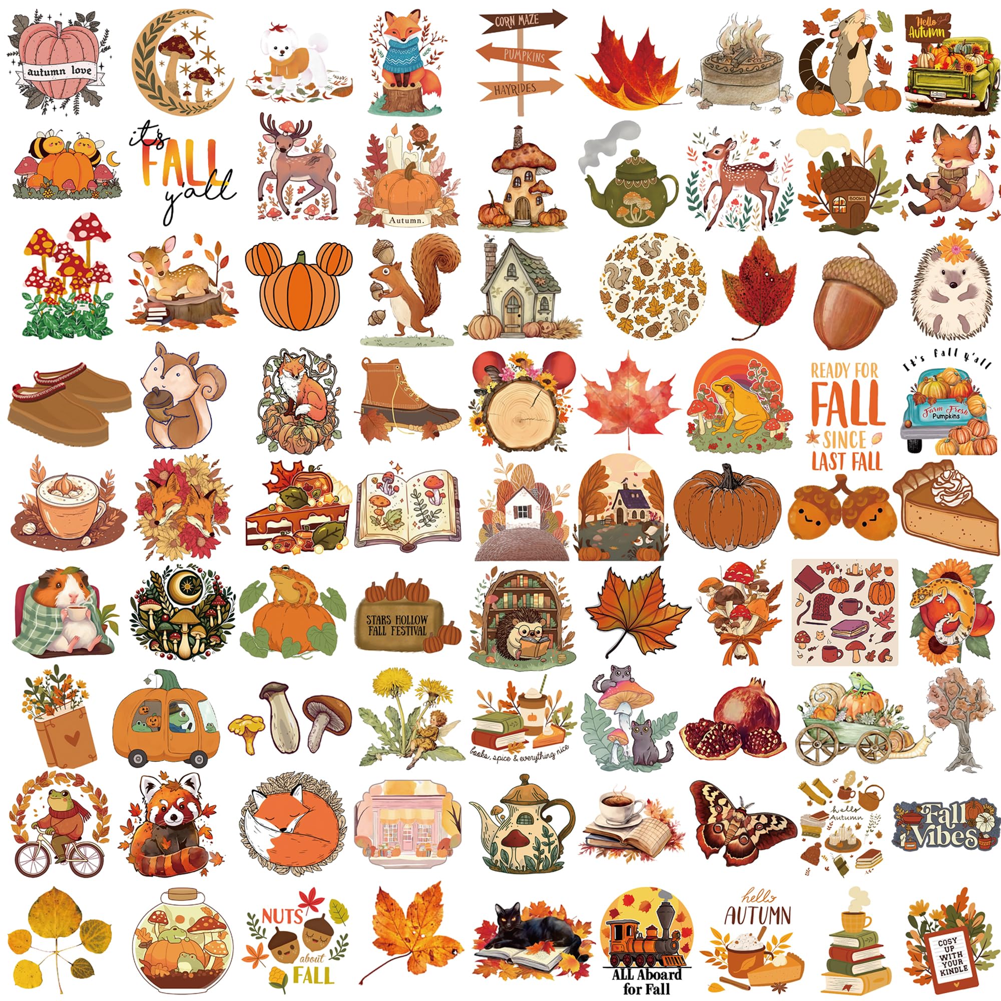 SUSIHI Canada Stickers for Laptop, WaterBottle 50Pcs Canadian Flag Maple Vinyl Waterproof Travel Stickers Gifts for Adults Teens — view 32