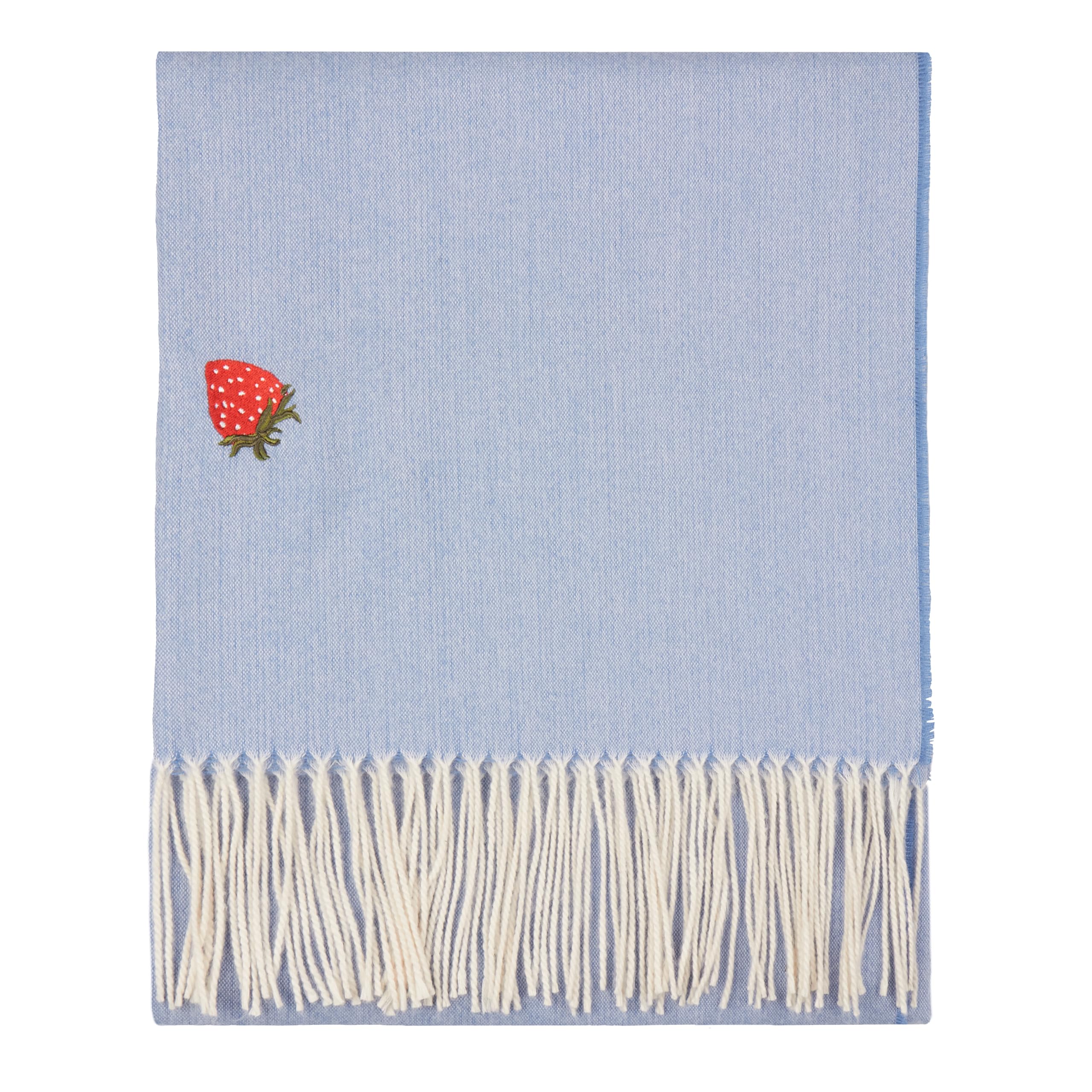 Furn Fruits 130X180 Throw Berry Sweet Blue
