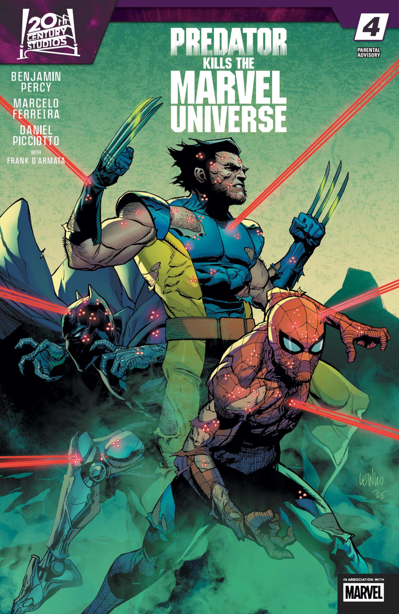 Predator Kills The Marvel Universe (2025) #4 (of 5)