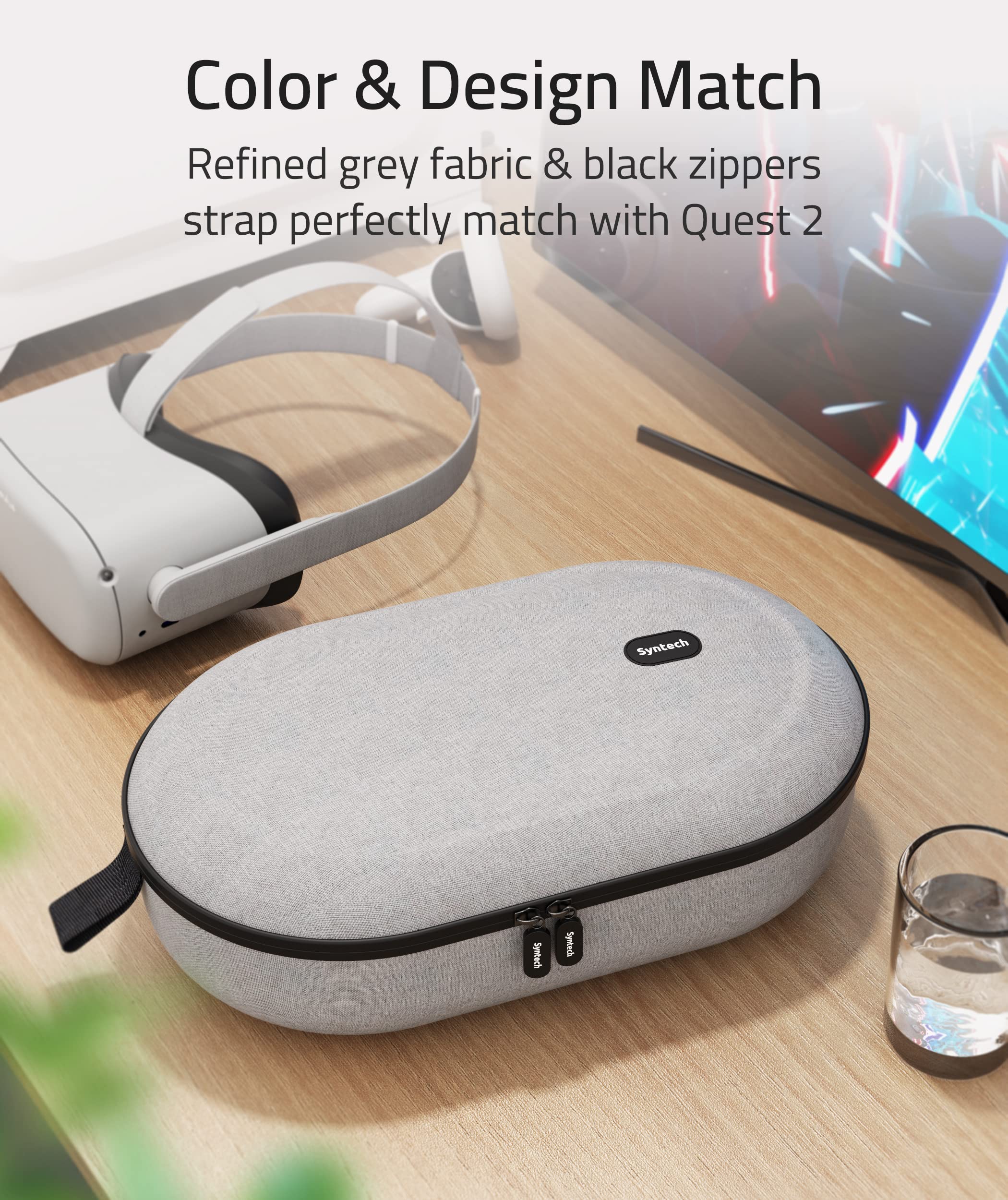 Buy Syntech Hard Carrying Case Compatible with Meta/Oculus Quest 2