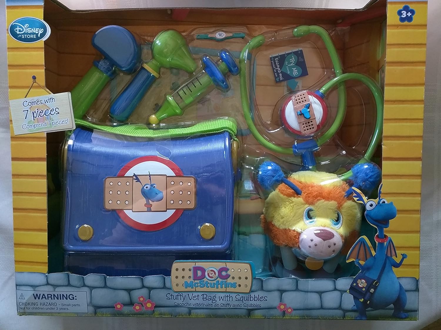 Buy Disney Doc McStuffins Stuffy Vet Bag with Squibbles by Disney