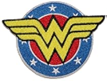 Application Wonder Woman Shield Patch,Yellow