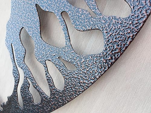 Miniatura 4 de MetalArtWallDecor Árbol de la vida arte en metal, decoración de pared grande, 40 pulgadas, cobre martillado