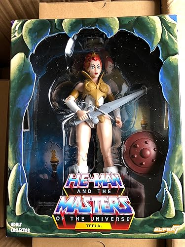 Maestros del Universo Super-7 Filmation Teela Figura de acción