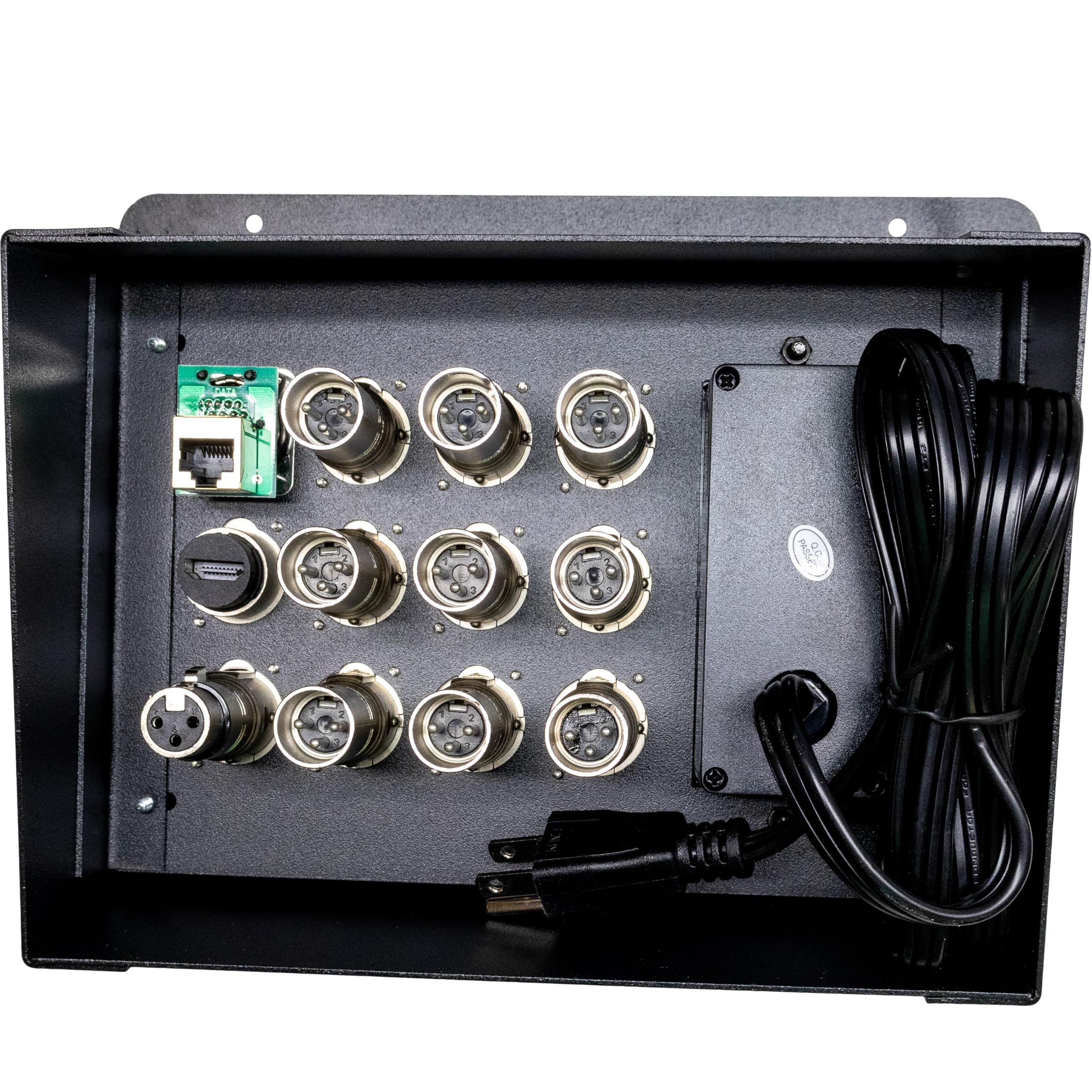 Amazon.com: Pro Audio Recessed Stage Floor Box with Passthrough