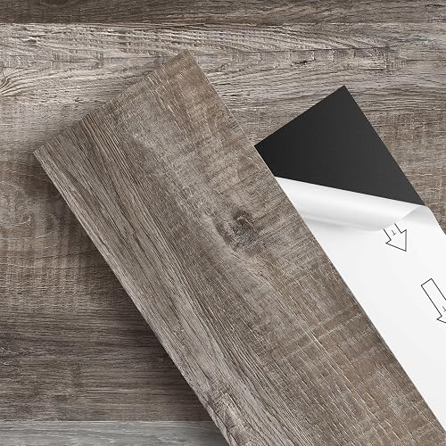 ATOPOSE Vinyl Flooring, Self Adhesive Vinyl Floor Plank f…