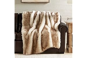 Gucci Faux Fur Throw Blanket