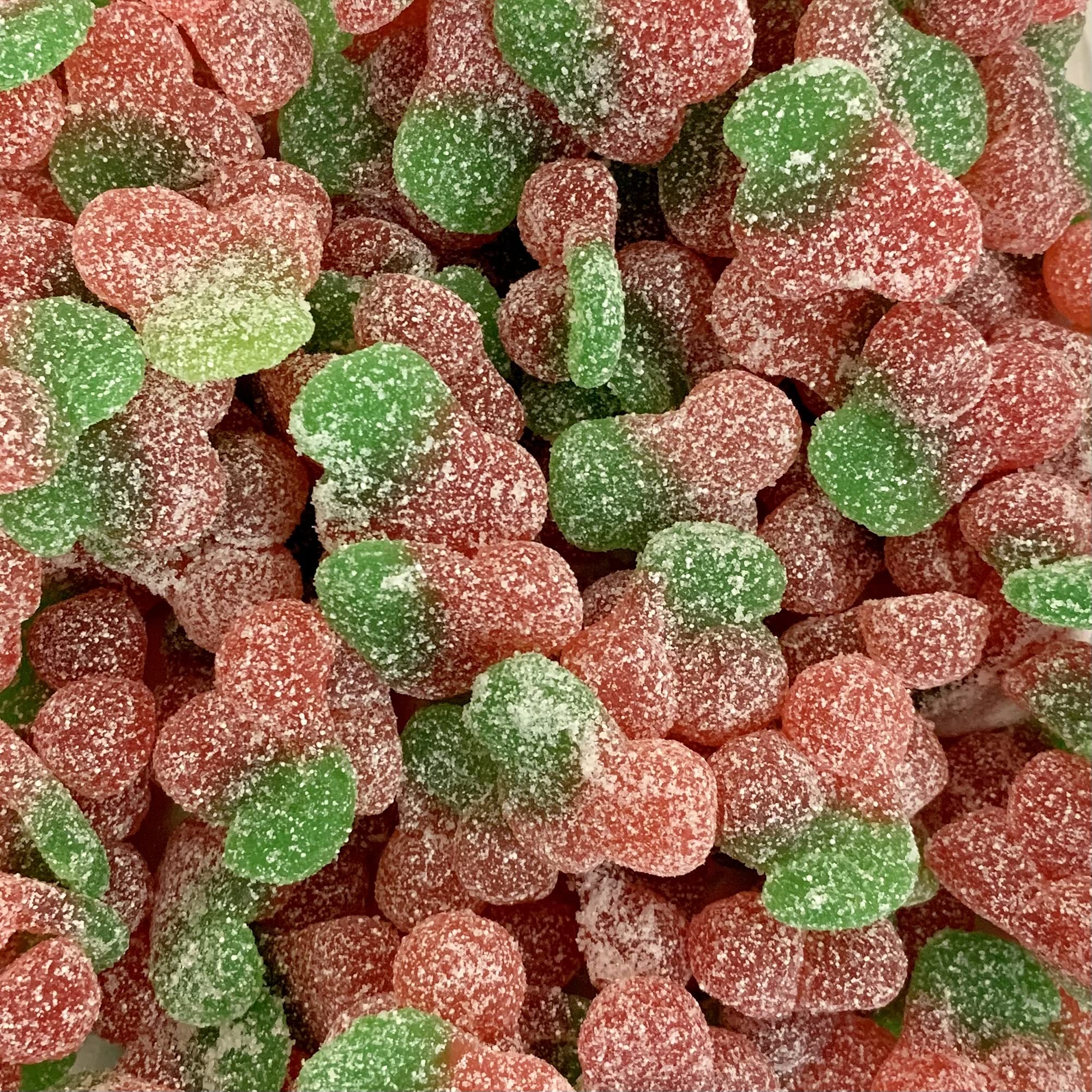 Fizzy Cherries (Vegan) 500g Share Bag by The Gourmet Sweet Company