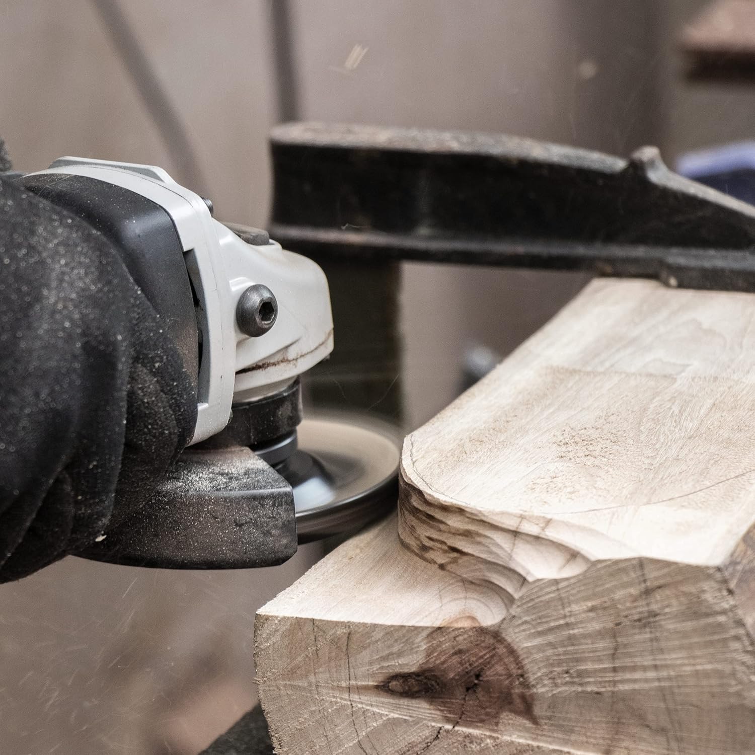 ARBORTECH Turbo Plane | Ø 100 mm Tungsten Carbide Wood Carving Disc for Angle Grinder | IND.FG.400 - Hand Planes - 