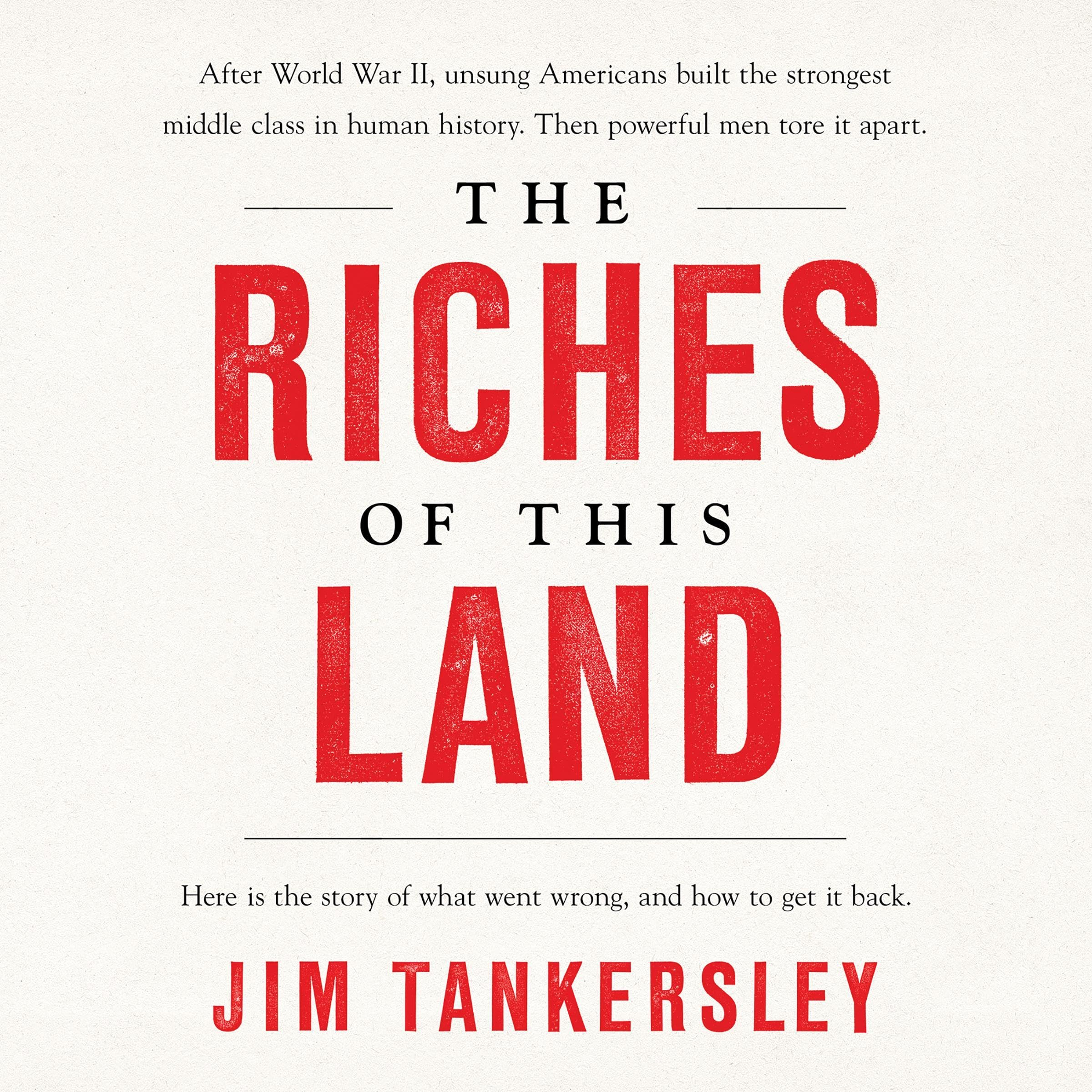 Cover art for The Riches of This Land