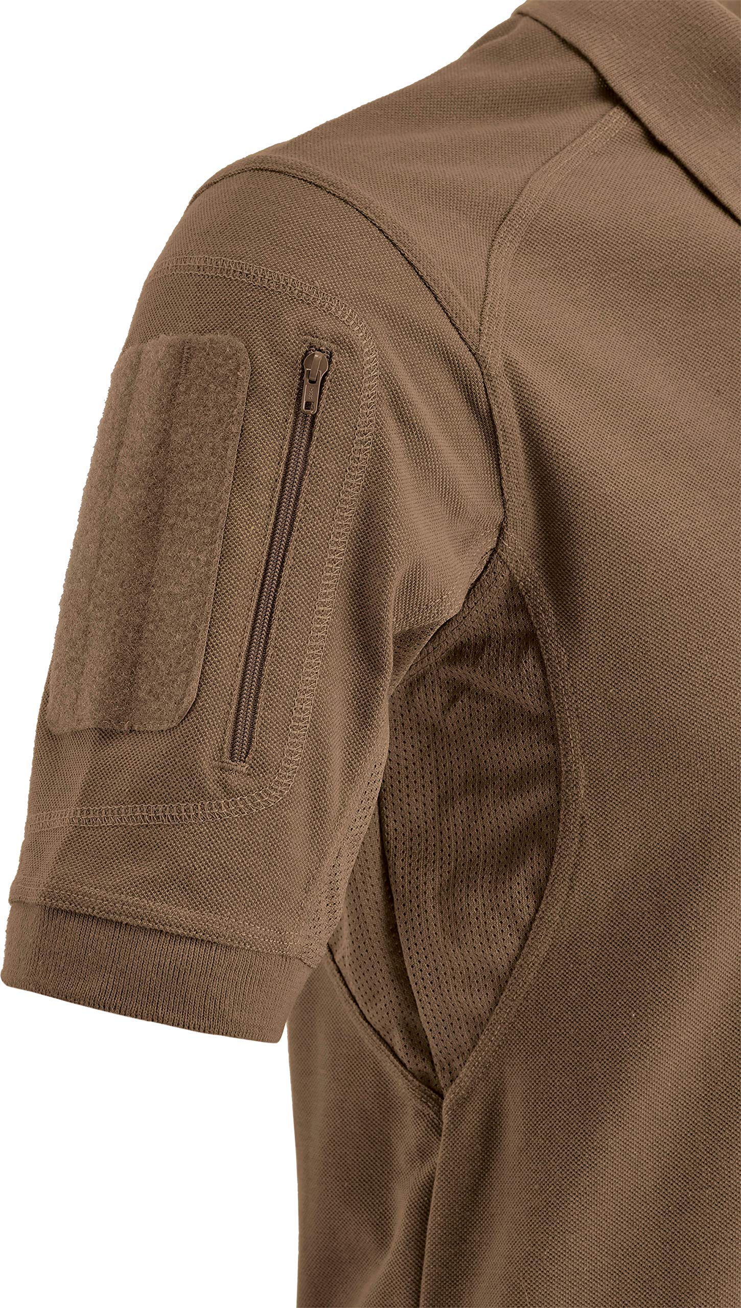 Defcon 5 Polo Tattica a Maniche Corte con Tasche