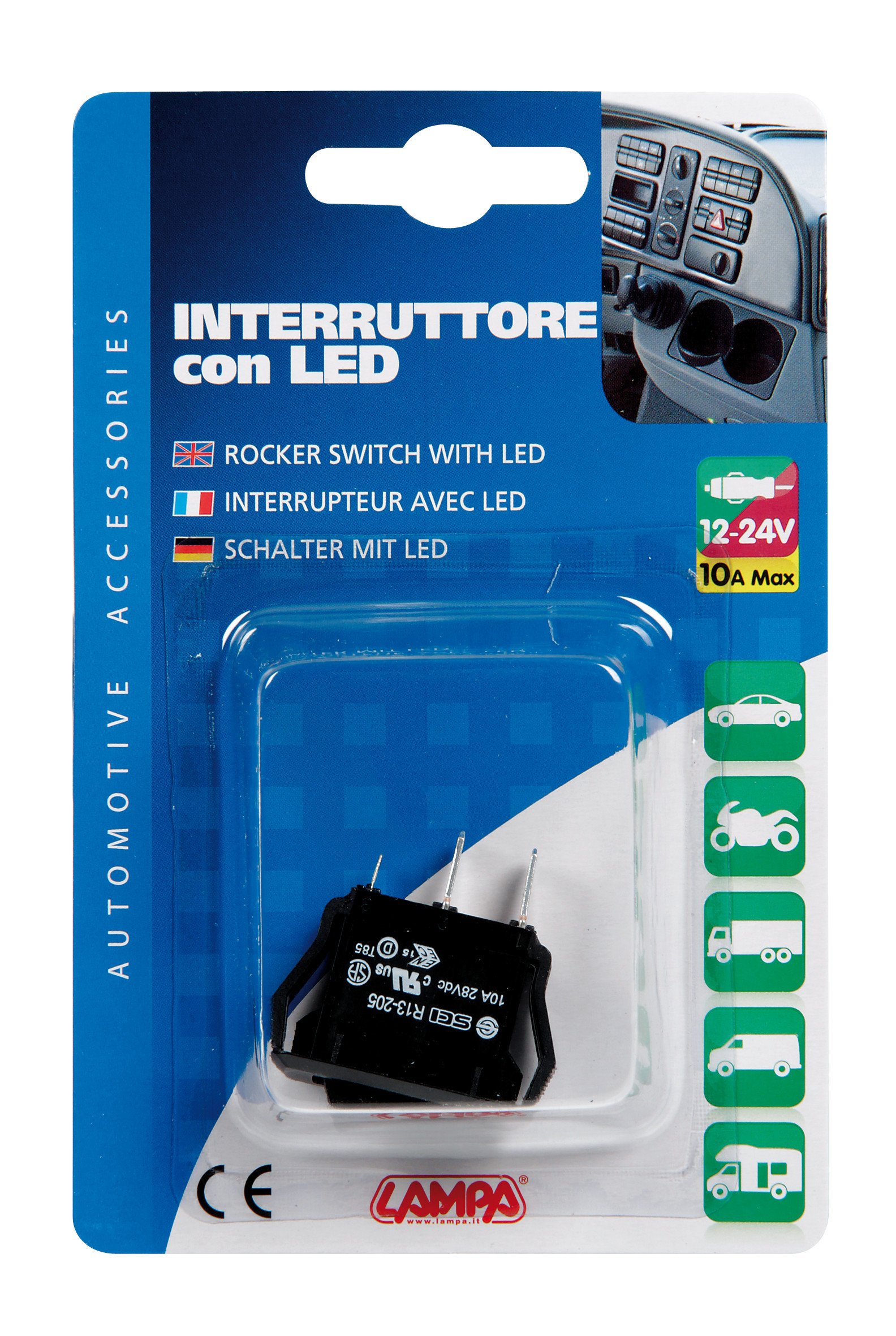 LAMPA 45541 Interruttore nero