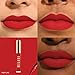 Milani Stay Put Longwear Liquid Lipstick - Smudge-Proof, Kiss-Proof, and Fade-Resistant Formula for All-Day Wear - Red Flag