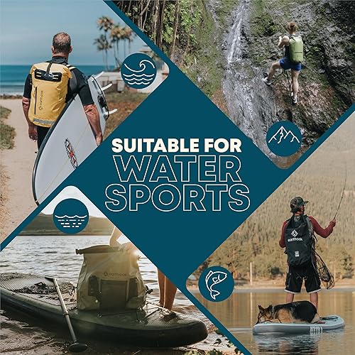 Miniatura 6 de Earth Pak Waterproof Dry Bag with Zippered Pocket - Waterproof Dry Bag Backpack Keeps Gear Dry