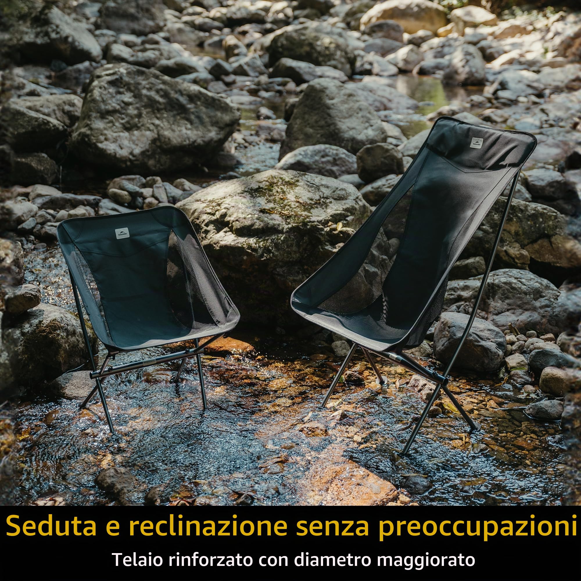 Naturehike YL05 Alu Folding Moon Chair