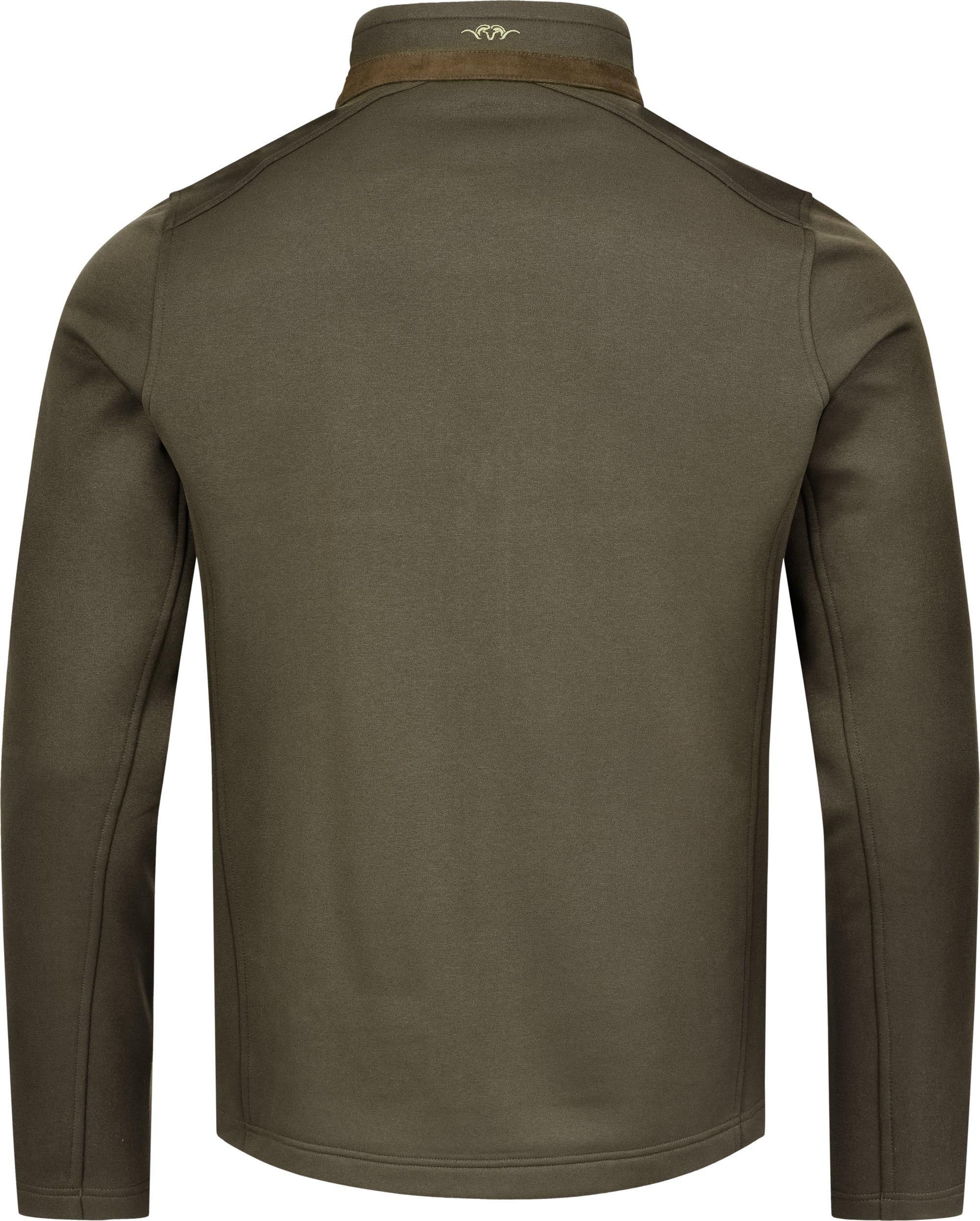 Blaser Kylar | Herren Fleecejacke mit ARGALI-Logo | Leicht, atmungsaktiv & warm | Ideal für Jagd & Outdoor | Größen S–3XL | Mit Microsuede-Einsätzen, 2 Reißverschlusstaschen, leicht abgerundetem Saum und Argali-Logostickerei auf der Brust.