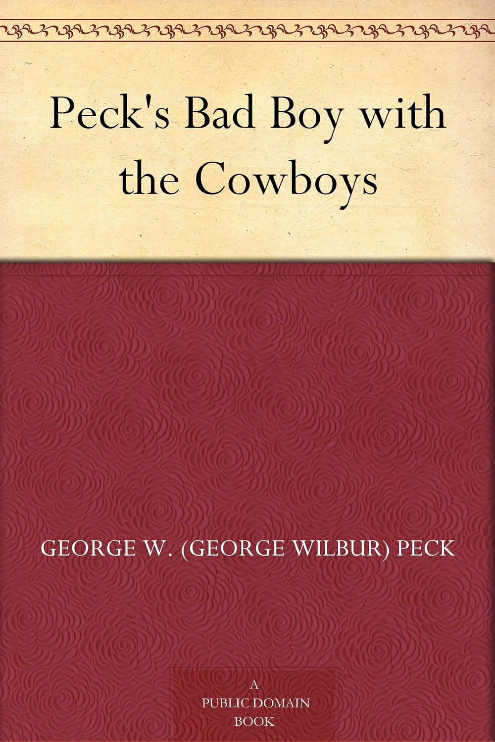 Peck's Bad Boy with the Cowboys