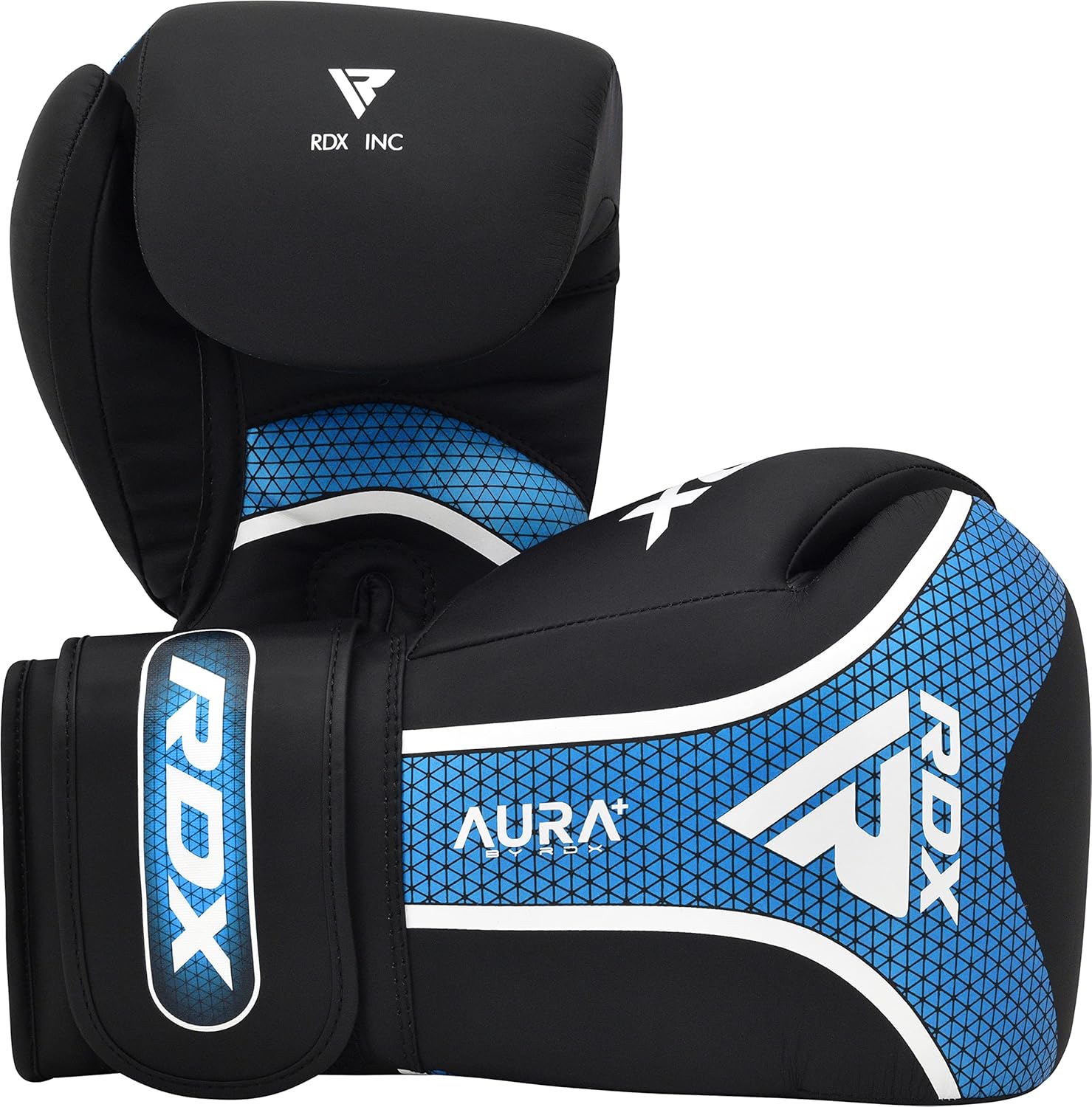 RDX Boxing Gloves Men Women, Pro Training Sparring Mitts, Muay Thai MMA Kickboxing, Adult Heavy Punching Bag Gloves, Focus Pad Workout, Ventilated Palm Padded Wrist Support