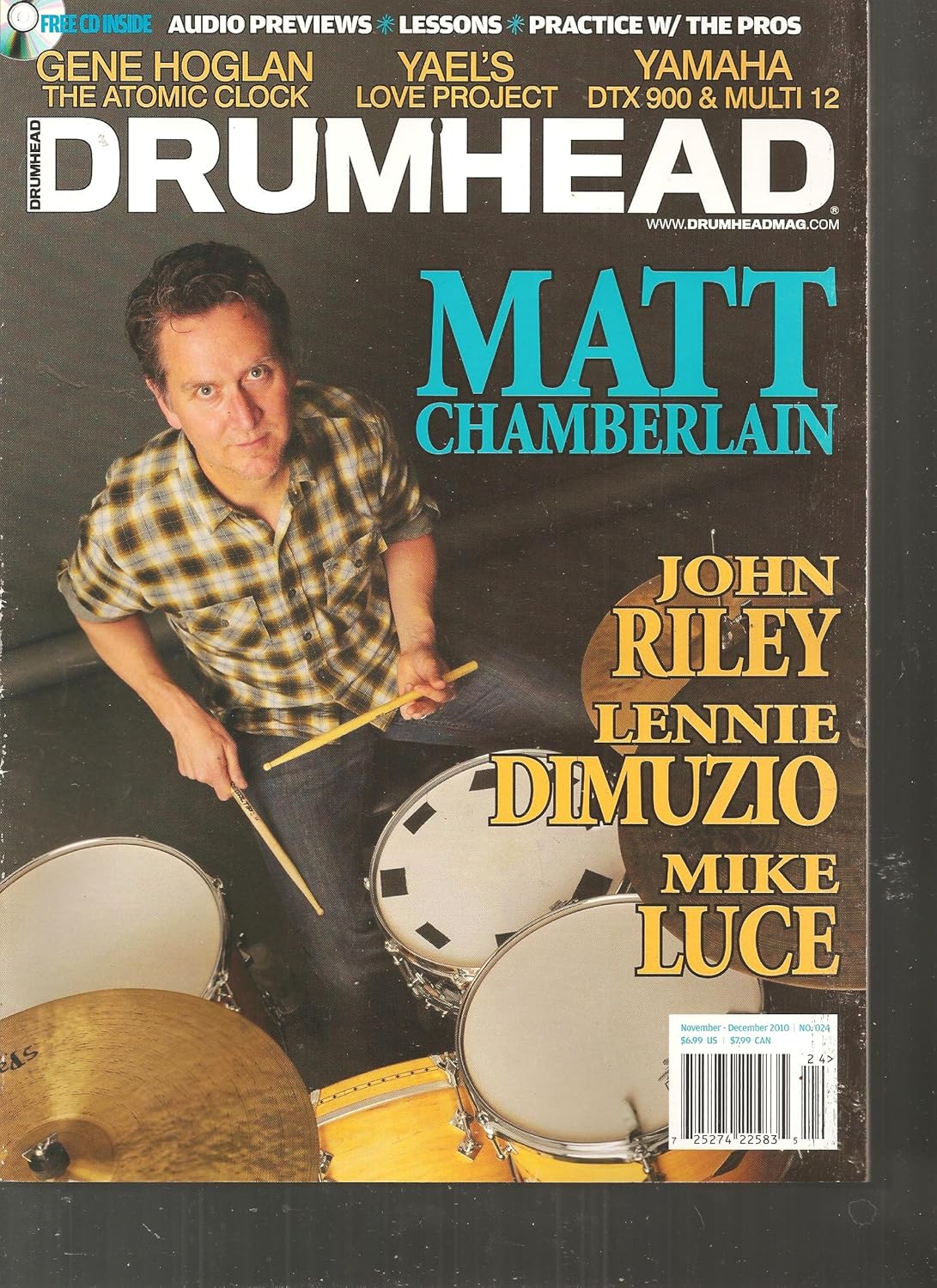 Drumhead Magazine (Matt Chamberland, November December 2010) Books