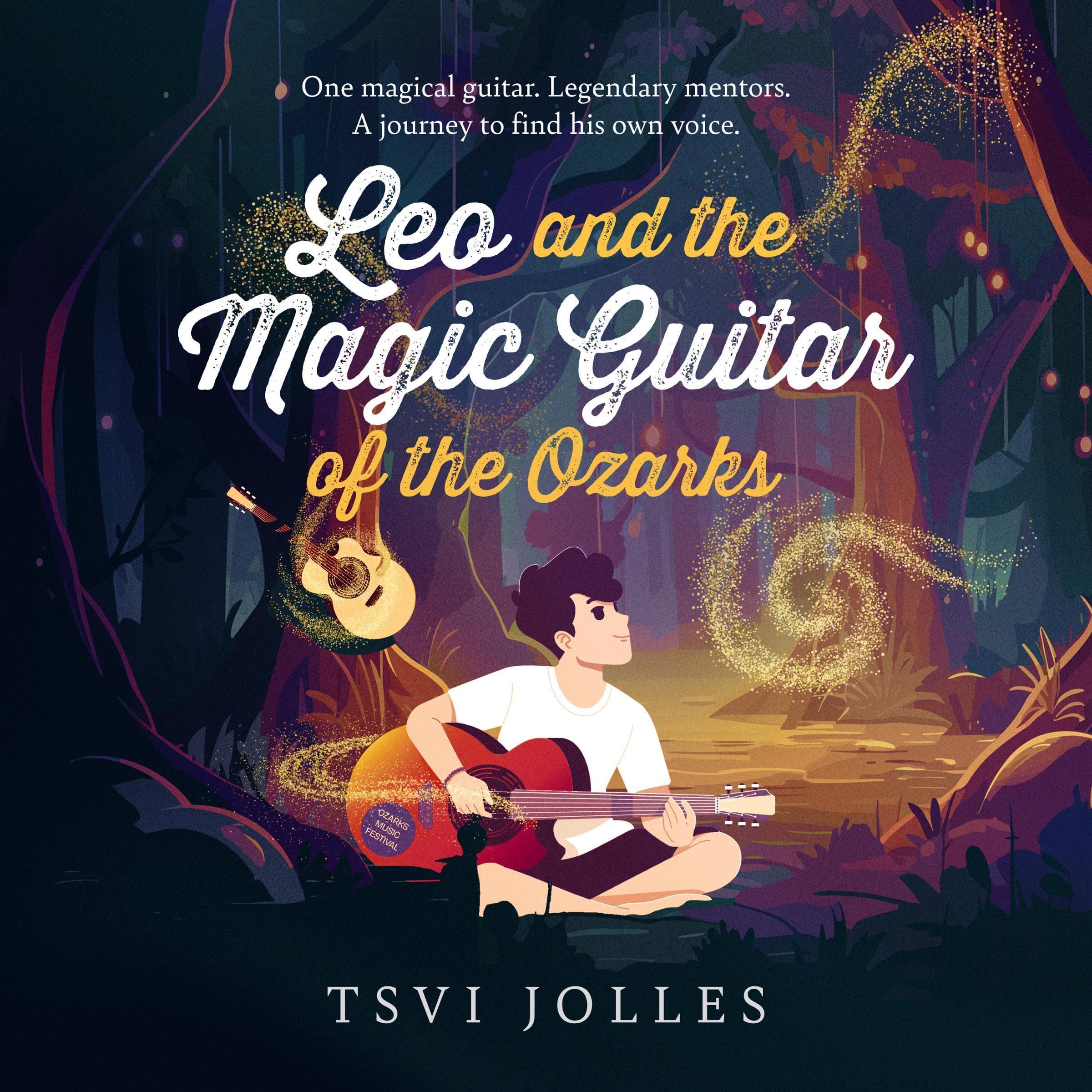 Cover art for Leo and the Magic Guitar of the Ozarks