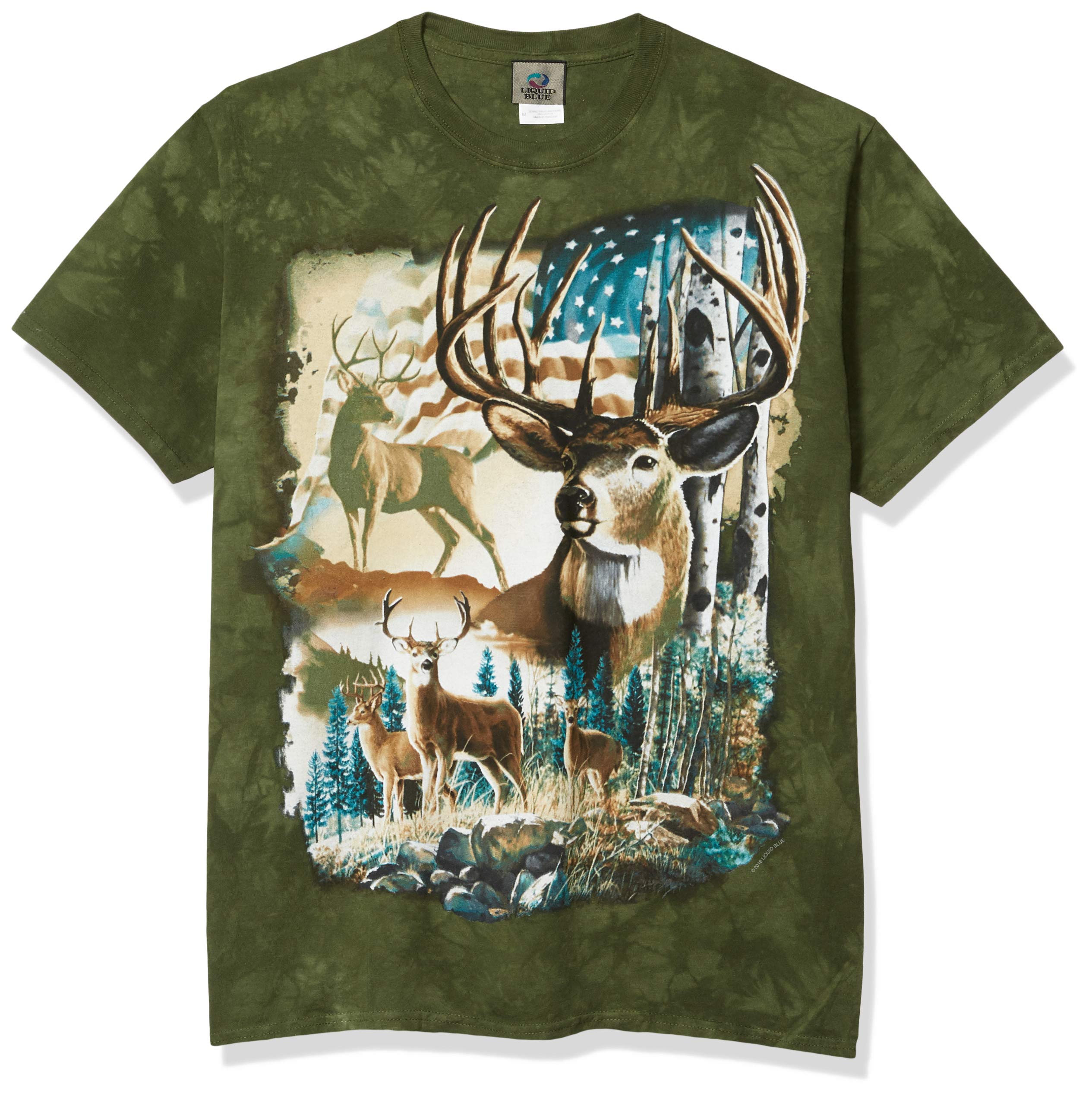 Liquid BlueMen's American Herd T-Shirt