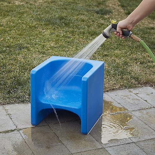 Miniatura 9 de ECR4Kids Tri-Me - Silla cúbica 3 en 1, muebles para niños, azul, 4 piezas, 14.5